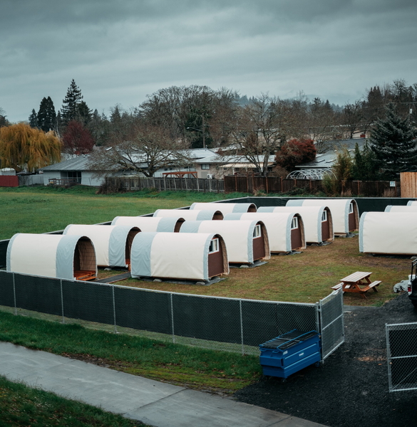 Image Five new full-sized camps to support the un-housed