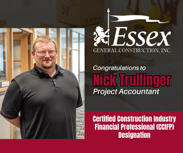 Nick Trullinger Earns the Certified Construction Industry Financial Professional (CCIFP) Designation image